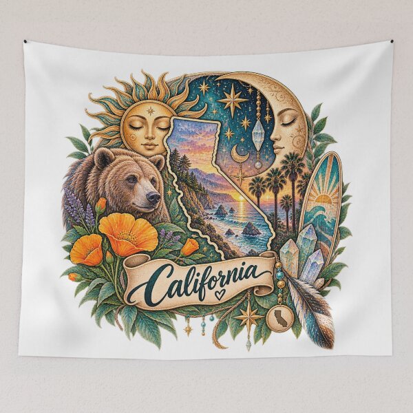 Item preview, California Celestial Wonders designed and sold by Whimspired By Paxx.