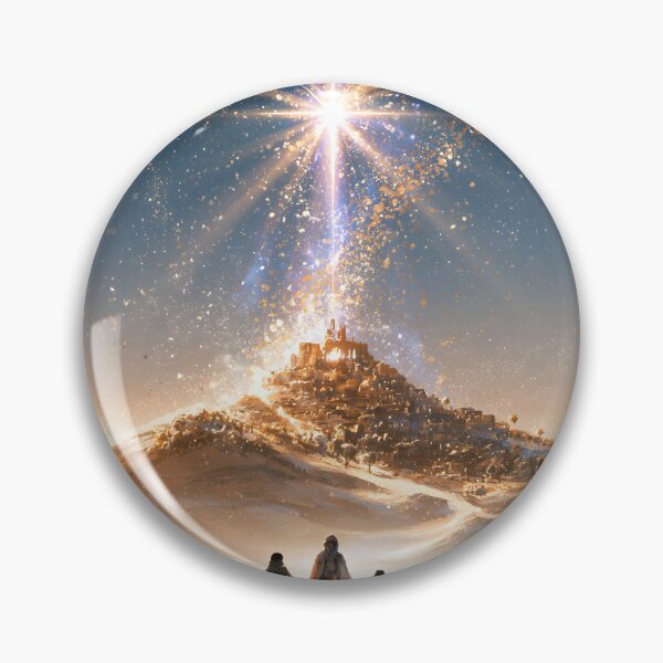 Item preview, Three Travelers Walking Toward a Bright Star designed and sold by VisionaryVeils.
