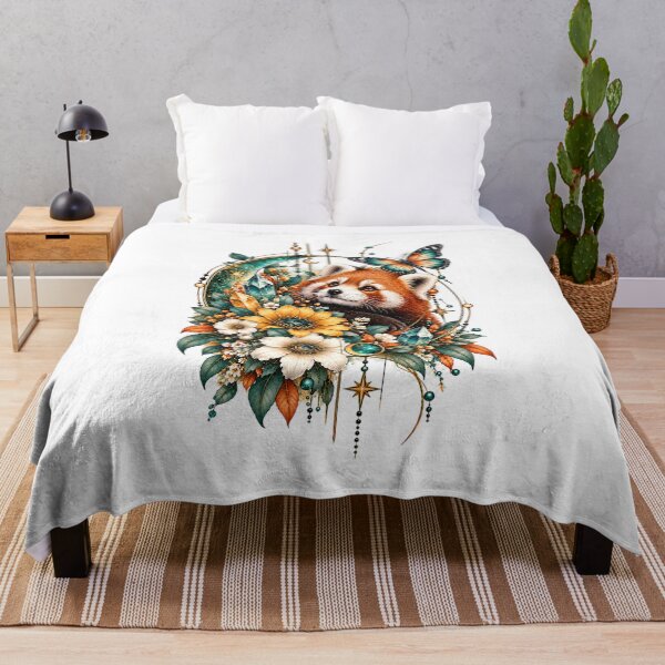 Item preview, Mystical Red Panda and Butterfly designed and sold by MichalHau.