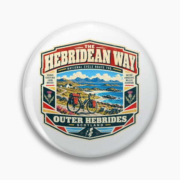 Item preview, The Hebridean Way National Cycle Route 780 Outer Hebrides Scotland Cyclist Travel Adventure designed and sold by JasonStars123.