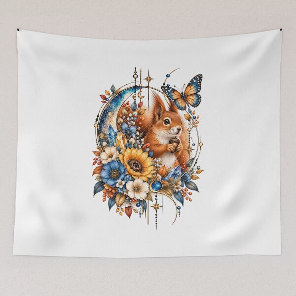 Item preview, Mystical Squirrel with Acorn designed and sold by MichalHau.