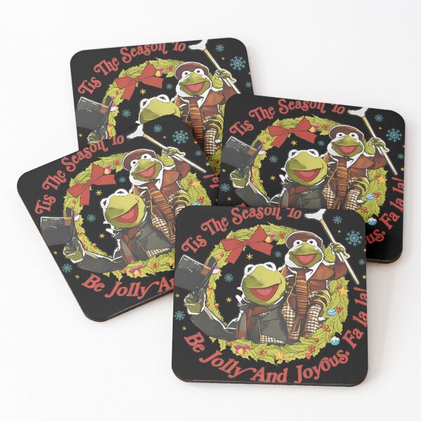 Item preview,  Muppet Christmas Carol Kermit The Frog And Tiny Tim Tis The Season To Be Jolly And Joyous designed and sold by AntoniettaLindg.
