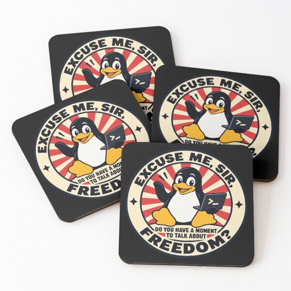 Item preview, Linux Tux penguin maskot designed and sold by Olena Du.