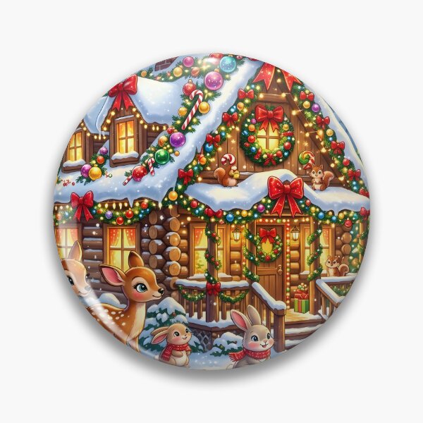Item preview, Cozy Woodland Christmas designed and sold by Sybille-Yates.