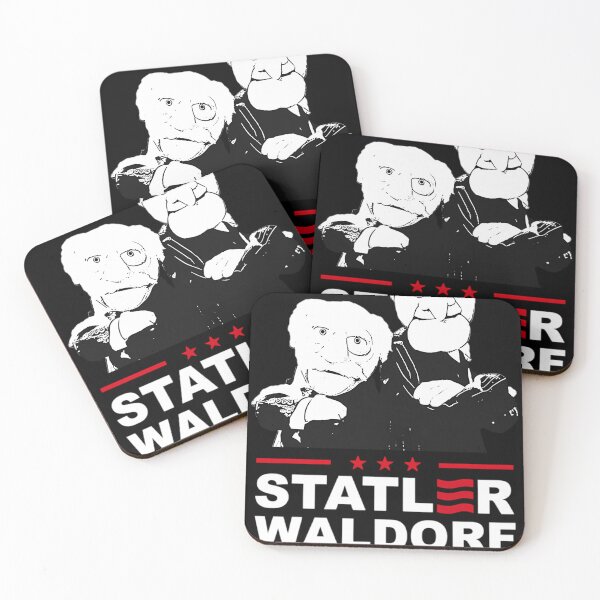 Item preview,  Statler And Waldorf For President Muppets Christmas designed and sold by AntoniettaLindg.