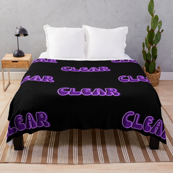 Item preview, Clear Purple Bubble Lettering Typography designed and sold by Detroja Typography.