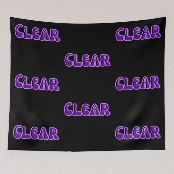 Item preview, Clear Purple Bubble Lettering Typography designed and sold by Detroja Typography.