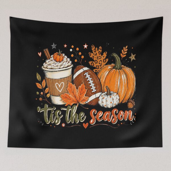 Item preview, Tis The Season Fall Pumpkin Football Coffee Autumn Men Women designed and sold by GenioFin.