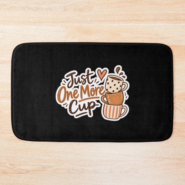 Item preview, Just One More Cup - Cute Coffee Mug Doodle designed and sold by DesignsDominus.