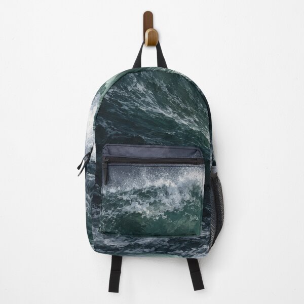 Item preview, Storm Front — Breaking Wave Seascape, Large Painterly Ocean Wall Art designed and sold by mushizaman.