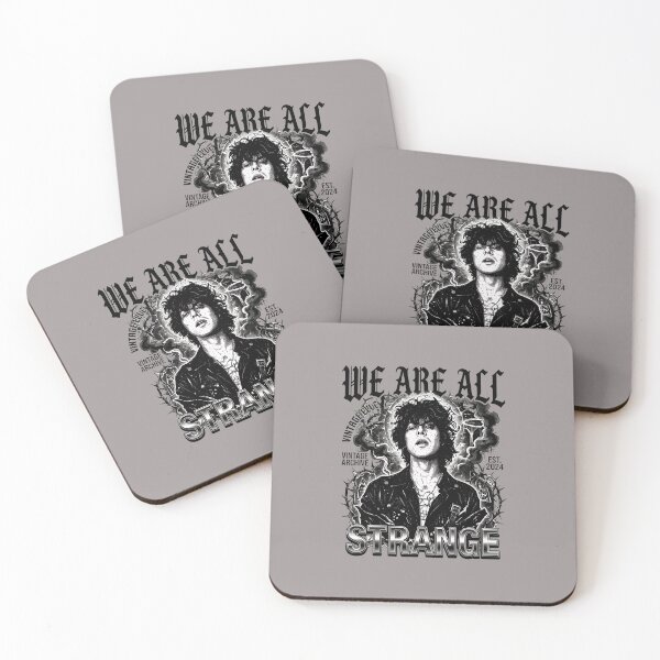 Item preview, Portrait Graphic We Are All Strange Design-33 designed and sold by BineHaase.