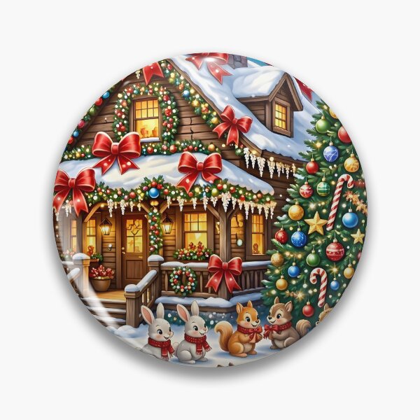 Item preview, Cozy Woodland Christmas designed and sold by Sybille-Yates.