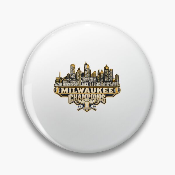 Item preview, Milwaukee Baseball National Champions 2026 Milwaukee City Skylines designed and sold by ElowenLockwood.