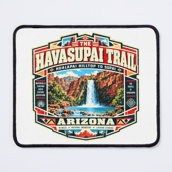 Item preview, The Havasupai Trail Arizona Hiking Adventure Hualapai Hilltop Supai Journey designed and sold by JasonStars123.