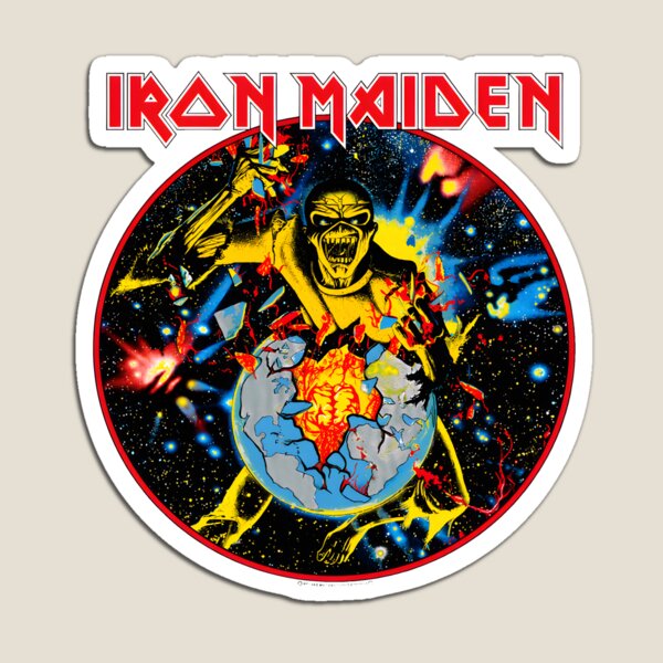 Item preview, Maiden Eddie Exploding Earth designed and sold by Saise-Chark.