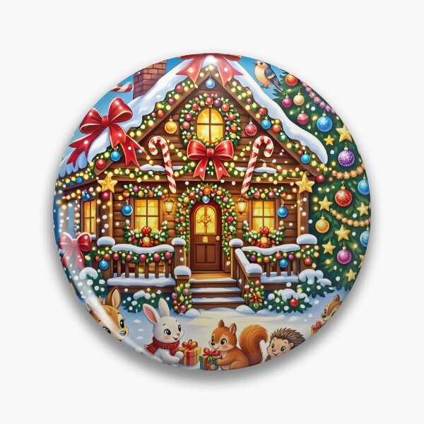 Item preview, Cozy Woodland Christmas designed and sold by Sybille-Yates.