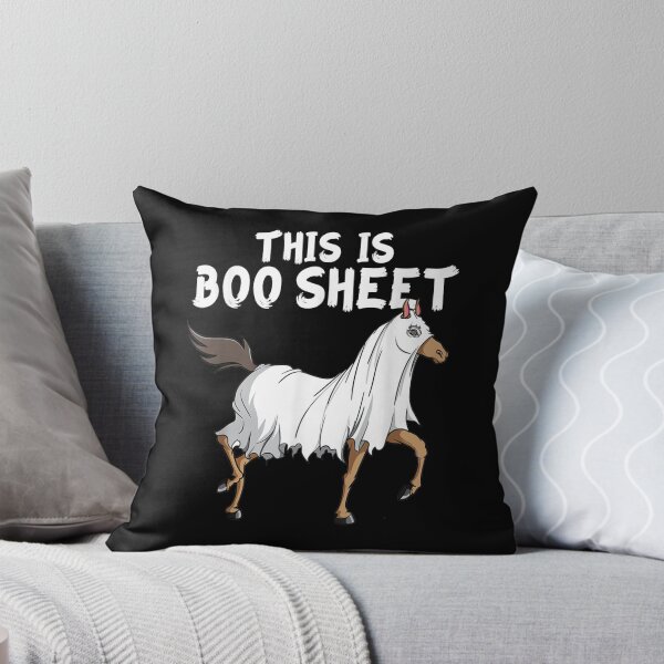 Item preview, This Is Boo Sheet Horse Ghost designed and sold by Laddyndust.
