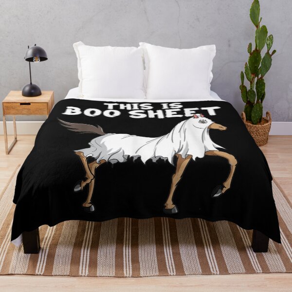 Item preview, This Is Boo Sheet Horse Ghost designed and sold by Laddyndust.