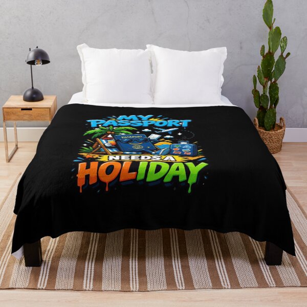 Item preview, Passport Needs Holiday Funny Traveler Vacation Trip Funny Travel Quotes designed and sold by AmeliaShirts.