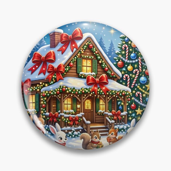Item preview, Cozy Woodland Christmas designed and sold by Sybille-Yates.