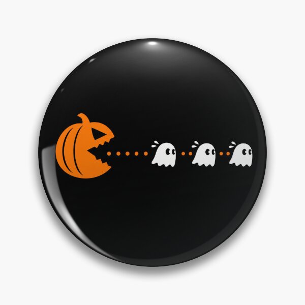 Item preview, Halloween Pac-Man Pumpkin designed and sold by KrissGraphShop.