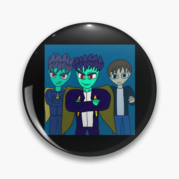 Item preview, Anime Style Trio with Capes and Intense Expressions designed and sold by TomatiLove.