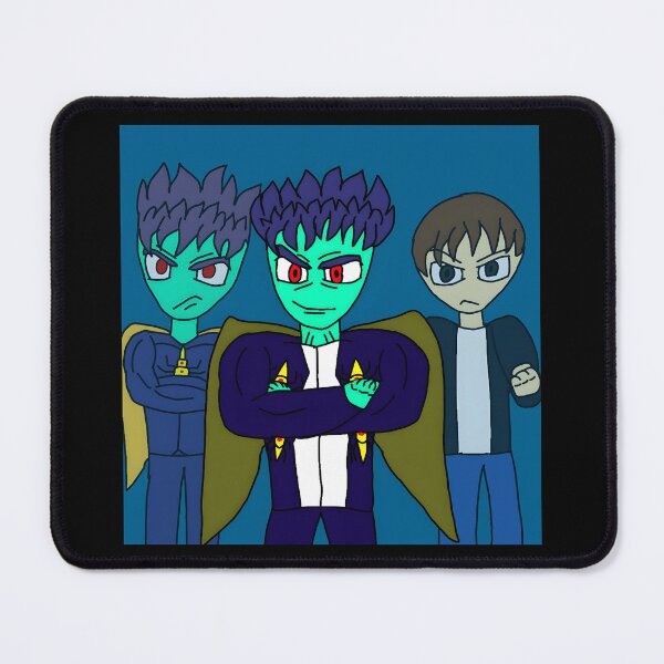 Item preview, Anime Style Trio with Capes and Intense Expressions designed and sold by TomatiLove.