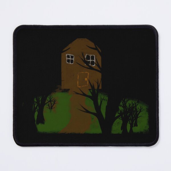 Item preview, Spooky Treehouse with Bare Trees Silhouette designed and sold by J-Mindful.