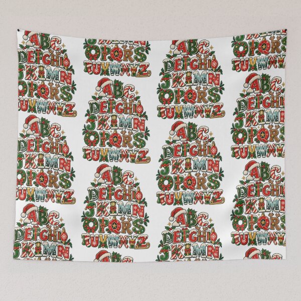 Item preview, ABCs Learning Kindergarten Teacher Funny Christmas Alphabet designed and sold by SEINENGAPPI18.