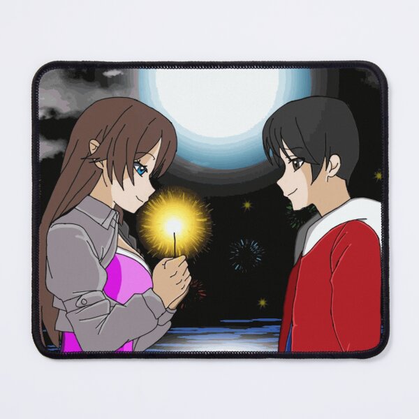Item preview, Moonlit Anime Couple With Sparkler designed and sold by HoldenSalazar.