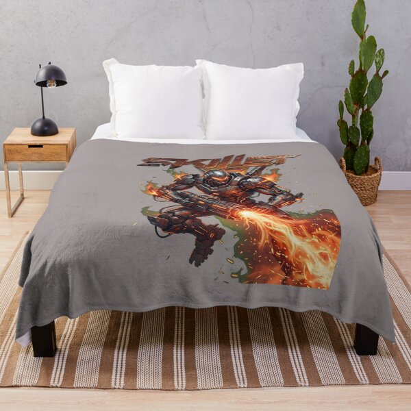 Item preview, SKILLET Logo Metallic Flame Graphic Wear-51 designed and sold by ClaudiaKamm.