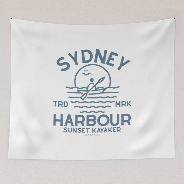 Item preview, Sydney : Harbour sunset kayaker designed and sold by Peerless-Prime.