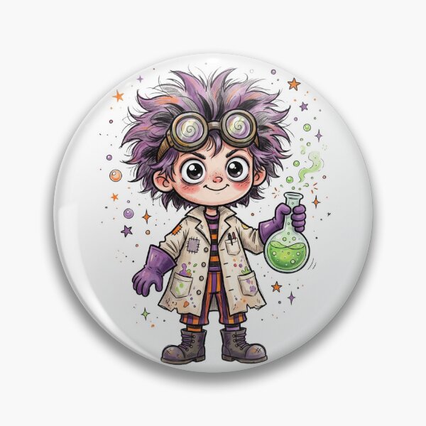 Item preview, Mad Scientist Kid Green Potion Halloween designed and sold by ravikiran2195.