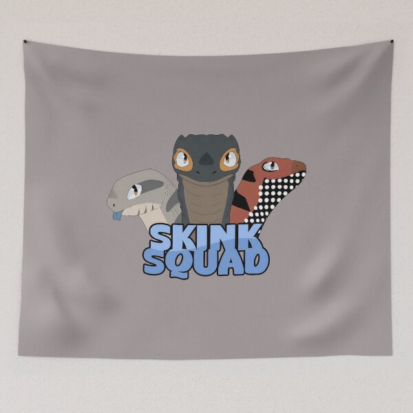 Item preview, SKINK SQUAD Cute Reptile Lizard Team Graphic-57 designed and sold by ClaudiaKamm.