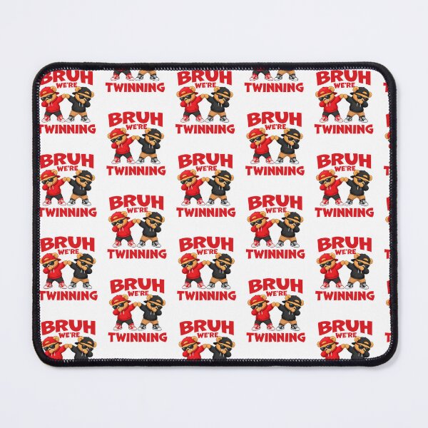 Item preview, Bruh We're Twinning Teddy Bear Twin Day designed and sold by amberwell-snake.