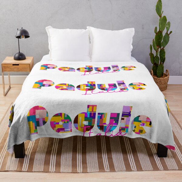 Item preview, Padule, Cascia, Italy, Italia, colorful typography design for travellers designed and sold by Wanderful-roads.