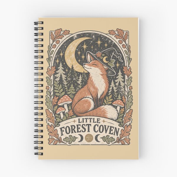 Item preview, Little Forest Coven – Witchy Fox Cottagecore Woodland Magic designed and sold by Blanczet.