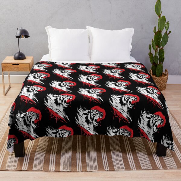Item preview, Fierce Roaring Tiger Red Sun Japanese Art designed and sold by Minem39.