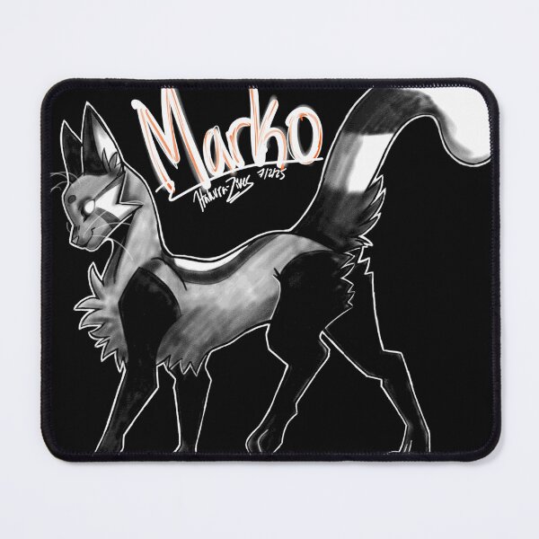 Item preview, Macho Black and Gray Fantasy Cat designed and sold by SolalBresson.
