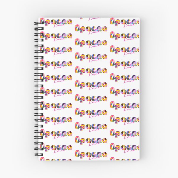 Item preview, Opagna, Cascia, Italy, Italia, colorful typography design for travellers designed and sold by Wanderful-roads.