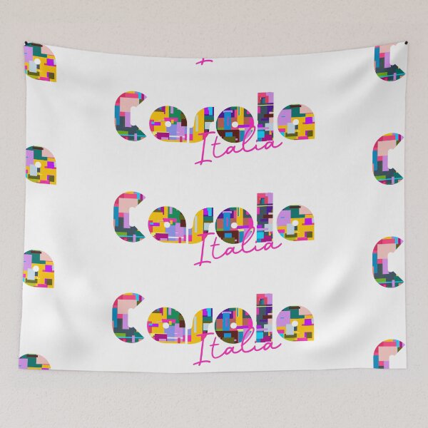 Item preview, Casola, Caserta, Italy, Italia, colorful typography design for travellers designed and sold by Wanderful-roads.