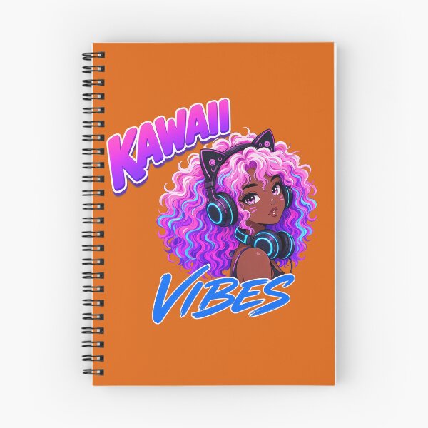 Item preview, Kawaii Vibes Afro Pigtails Anime Streetwear designed and sold by eganparks.