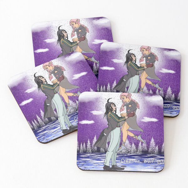 Item preview, Romantic Anime Couple in Snow designed and sold by HoldenSalazar.