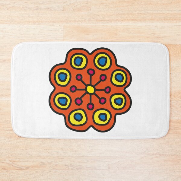 Item preview, Vibrant Orbital Mandala Art-Orange designed and sold by GrafecShop.