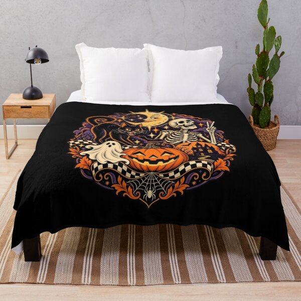 Item preview, Retro Halloween Illustration Collection designed and sold by Dmo3HarkoArt.