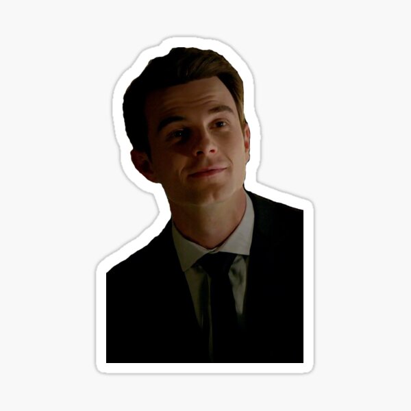 Kol Mikaelson at the Mikaelson ball Sticker for Sale by Alisaaak1