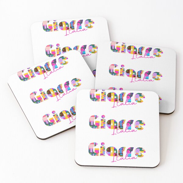 Item preview, Giarre, Catania, Italy, Italia, colorful typography design for travellers designed and sold by Wanderful-roads.
