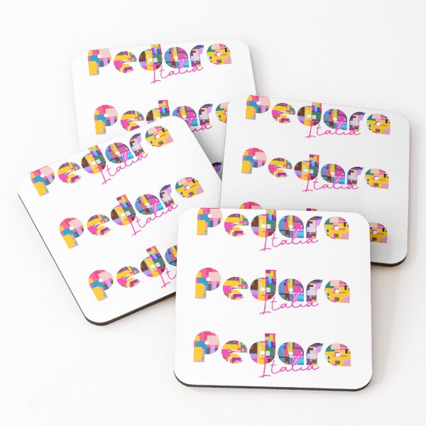 Item preview, Pedara, Catania, Italy, Italia, colorful typography design for travellers designed and sold by Wanderful-roads.