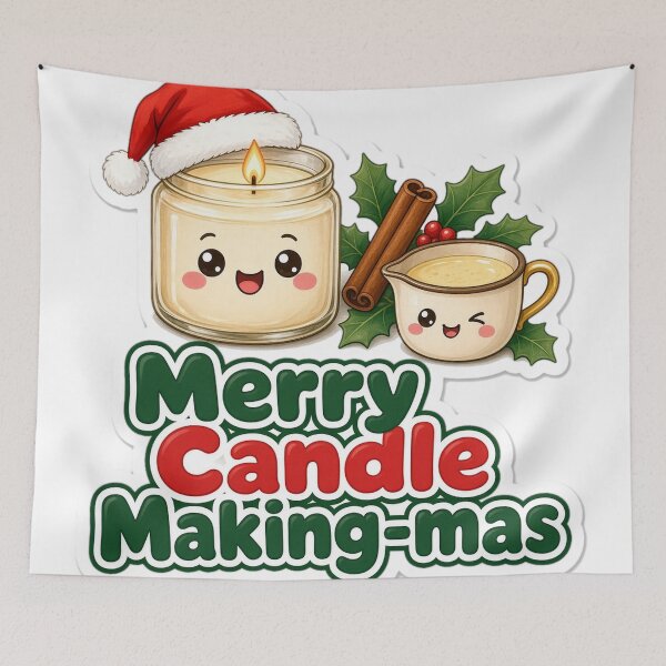 Item preview, Candle Making Christmas Merry Candle Making-mas Gift designed and sold by Soft Merch.