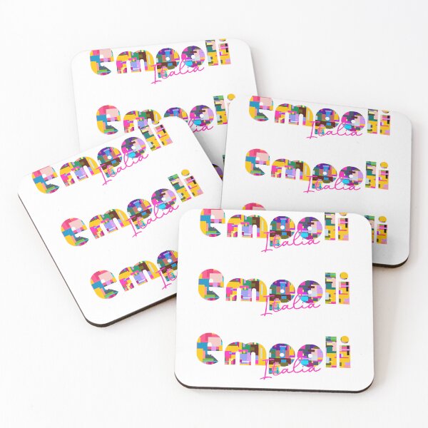 Item preview, Empoli, Firenze, Italy, Italia, colorful typography design for travellers designed and sold by Wanderful-roads.